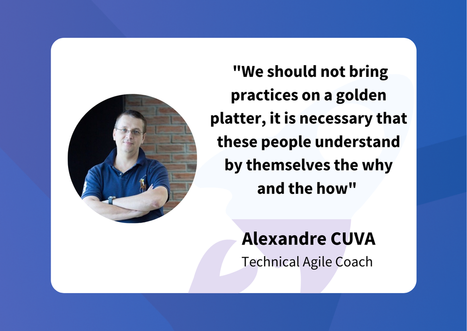 Help developers raise the bar: Alexandre Cuva.